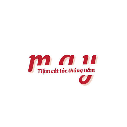 Logo Mây - Tiệm cắt tóc tháng năm